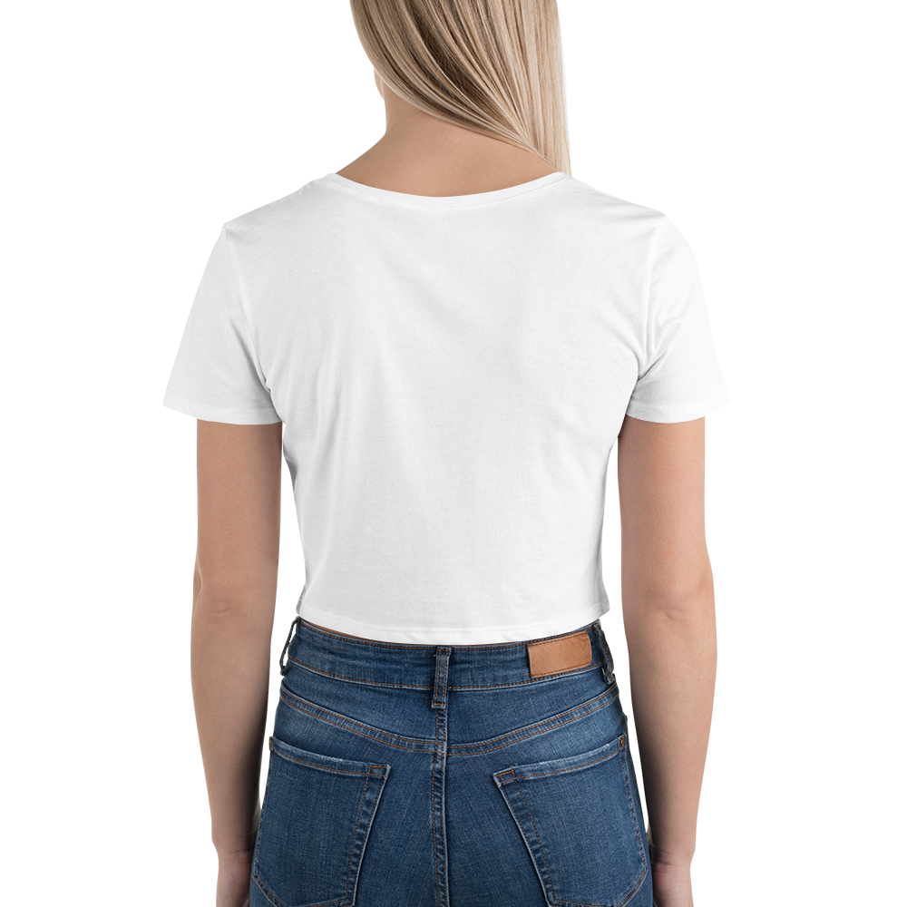 Fierce Essentials Tight Fit Crop Tee White