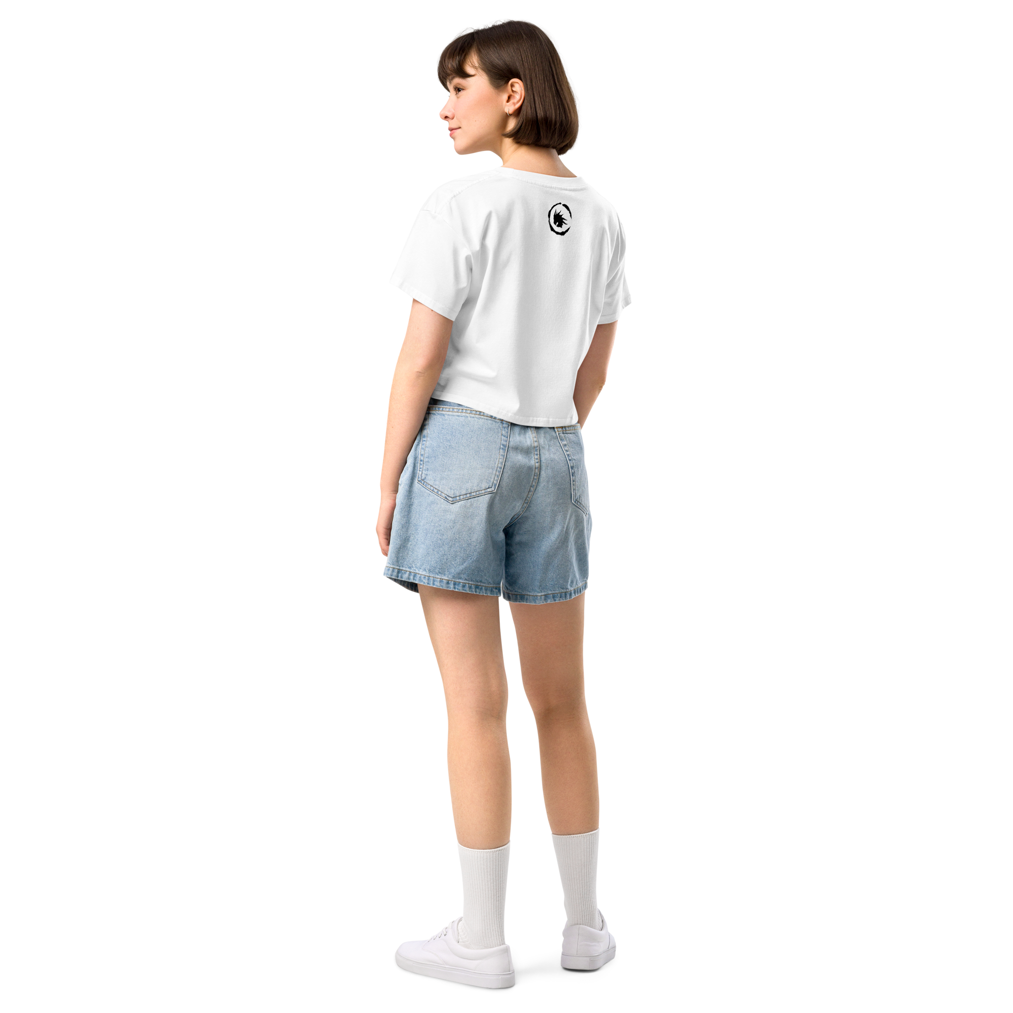 Love is Love Basic Crop Top