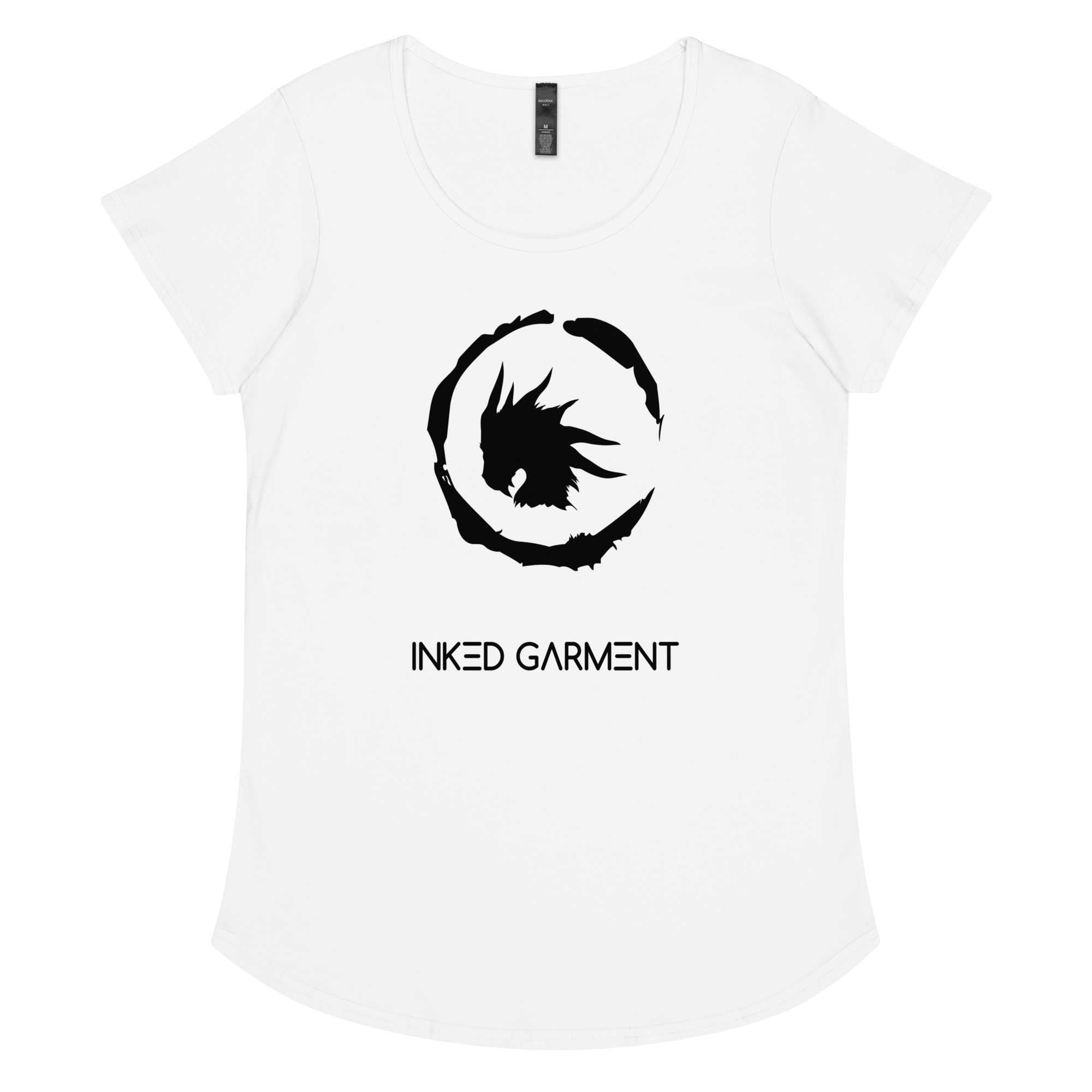 Fierce Essentials Round Neck Tee White
