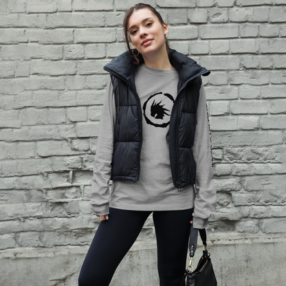 IG Fierce Long Sleeve Tee Heather Grey