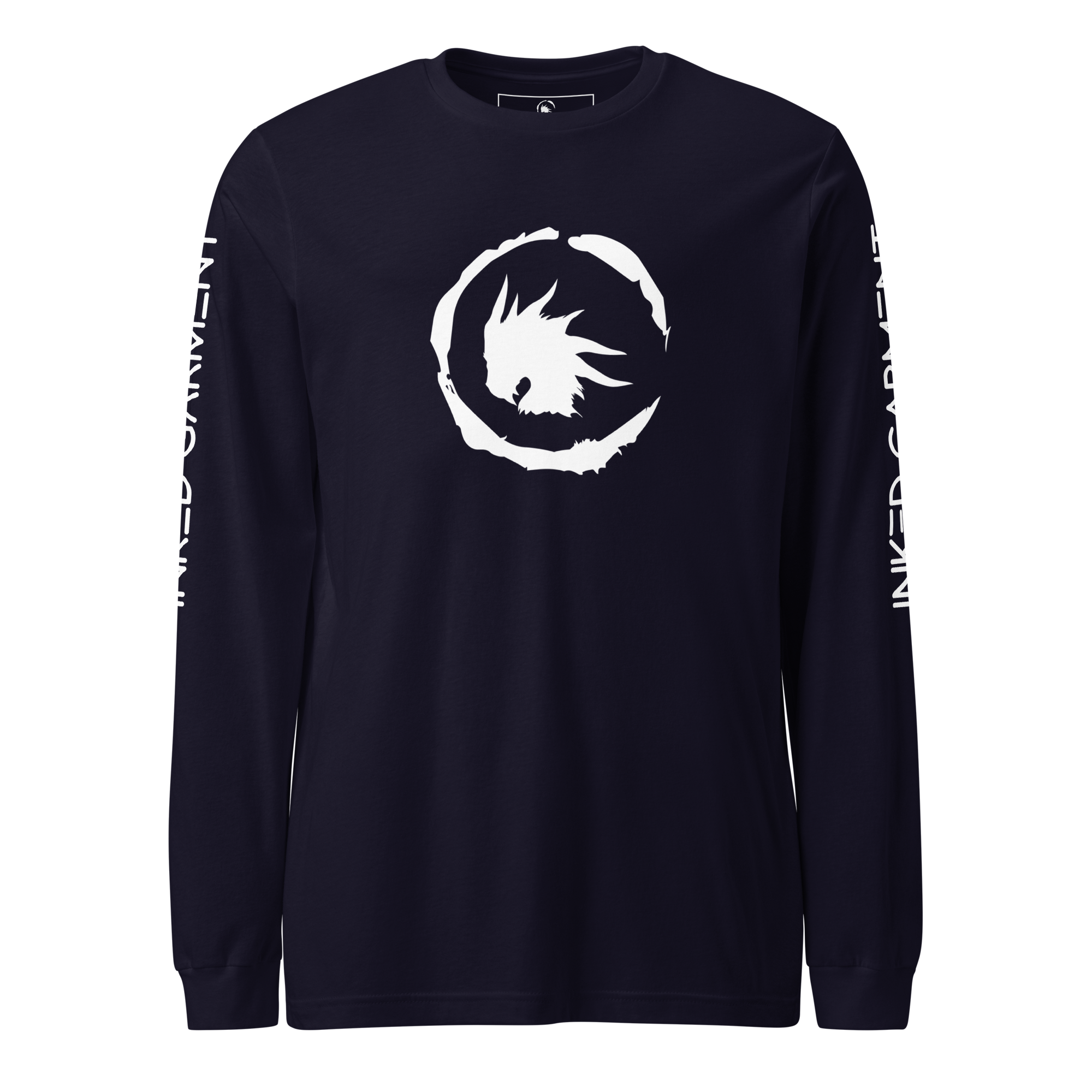 Fierce Essentials Long Sleeve Tee Navy