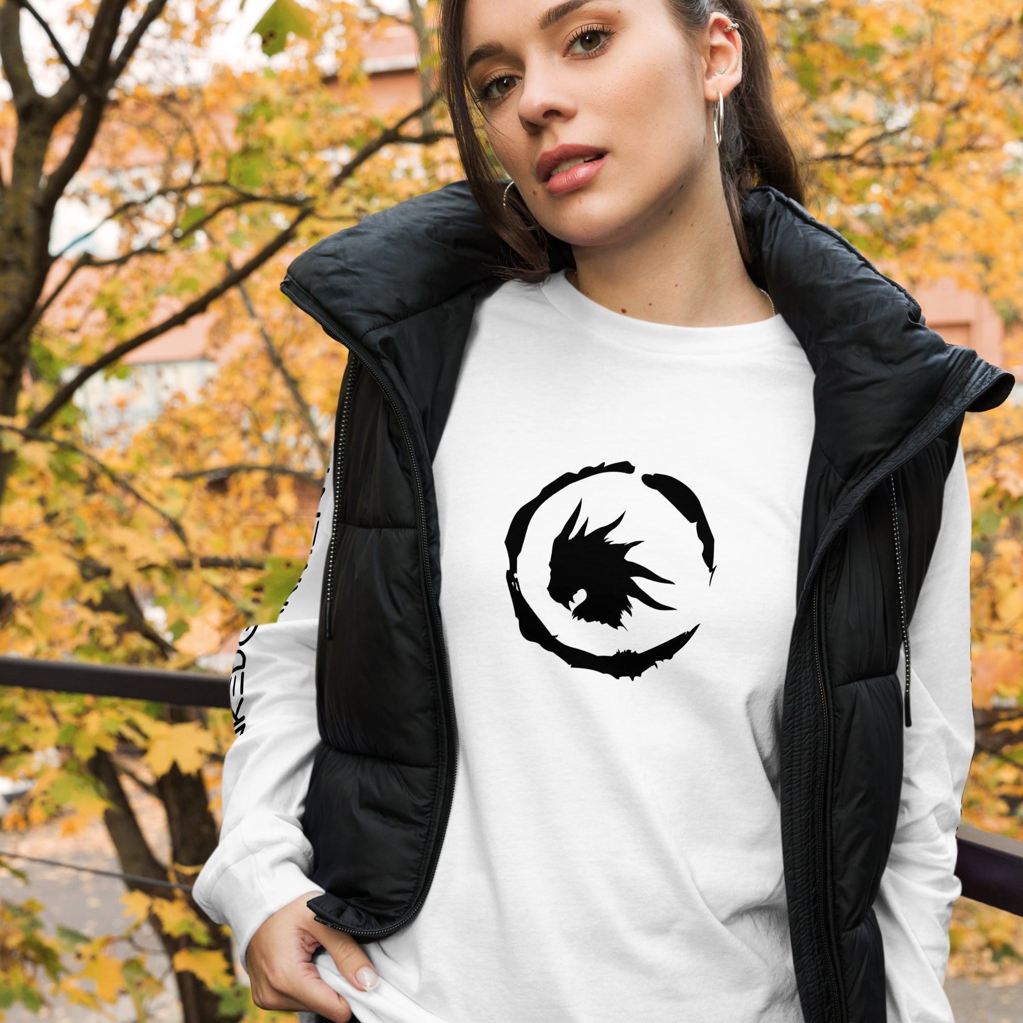 IG Fierce Long Sleeve Tee White