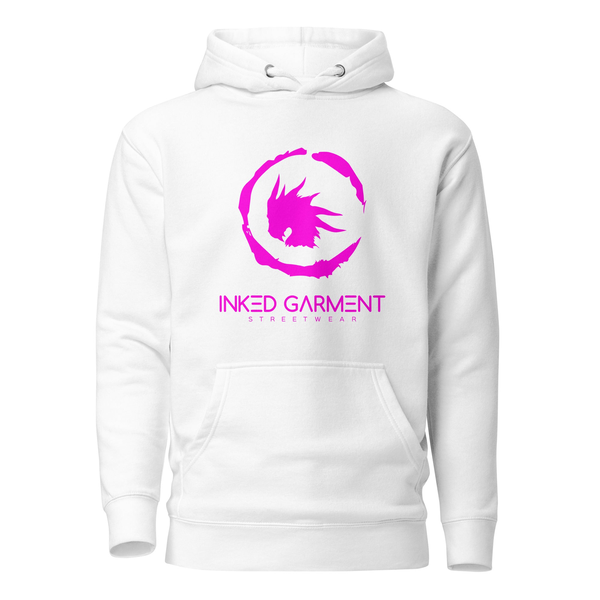 IGS Collection Unisex Hoodie White/Pink