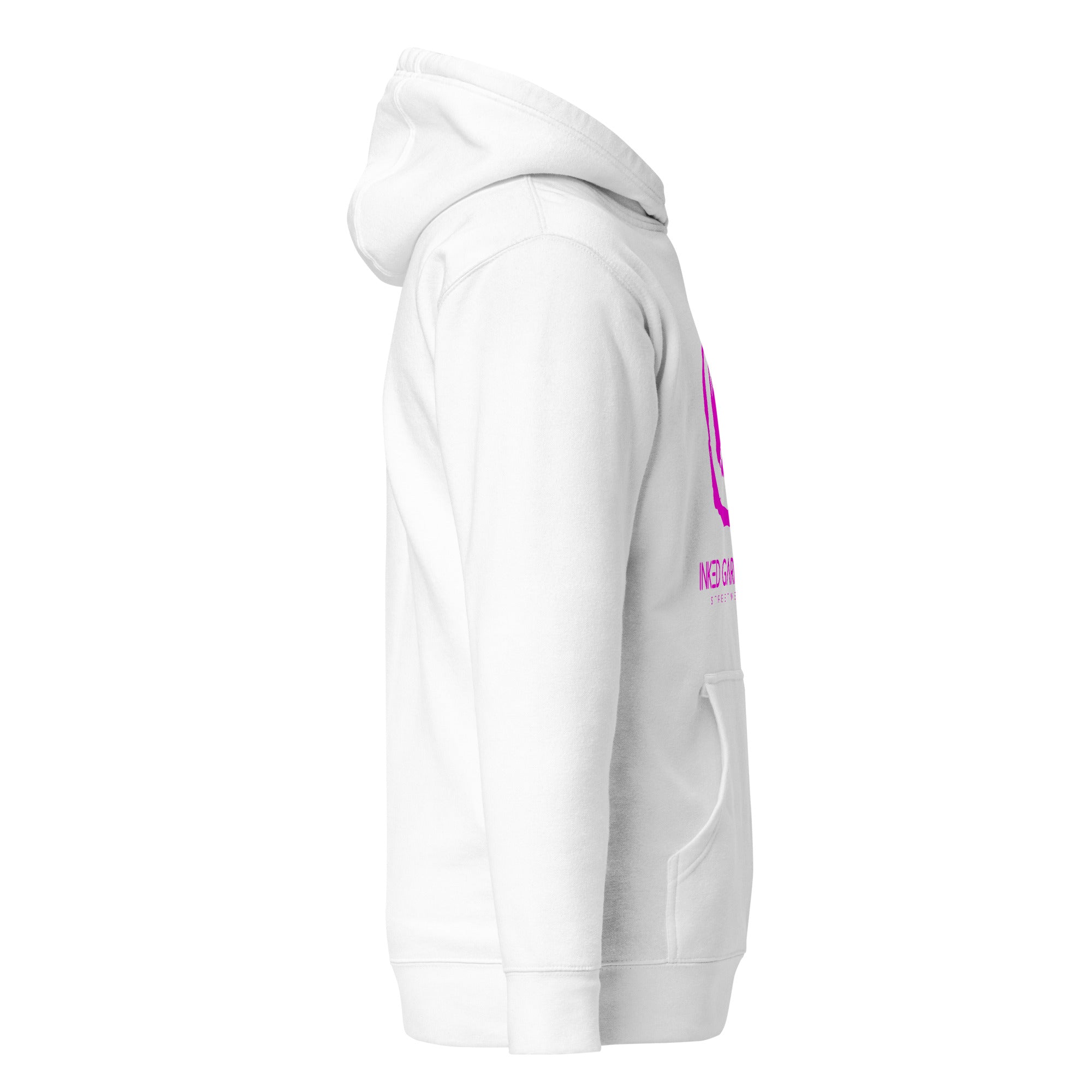 IGS Collection Unisex Hoodie White/Pink