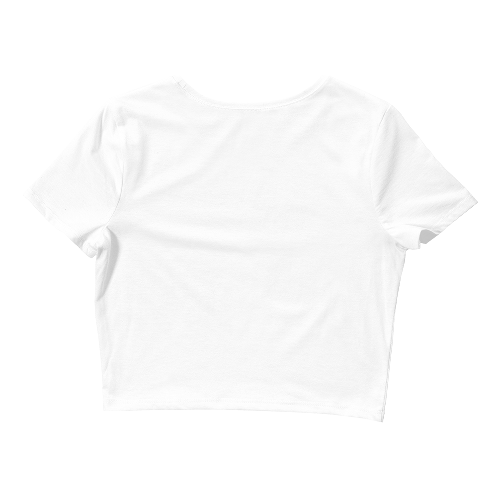 Fierce Essentials Tight Fit Crop Tee White