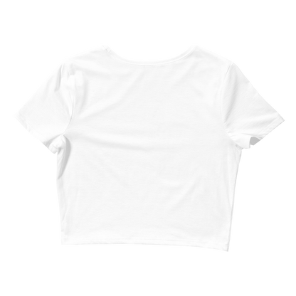 Fierce Essentials Tight Fit Crop Tee White