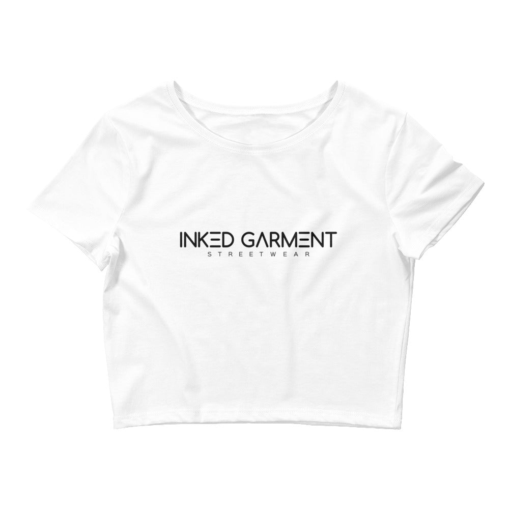 Fierce Essentials Tight Fit Crop Tee White