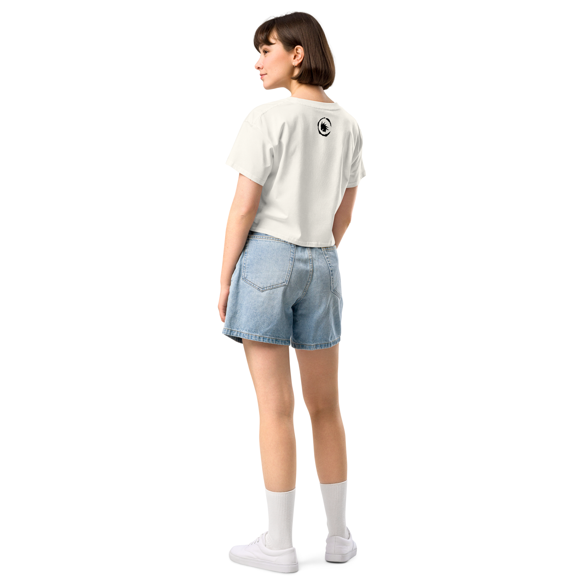 Love is Love Basic Crop Top