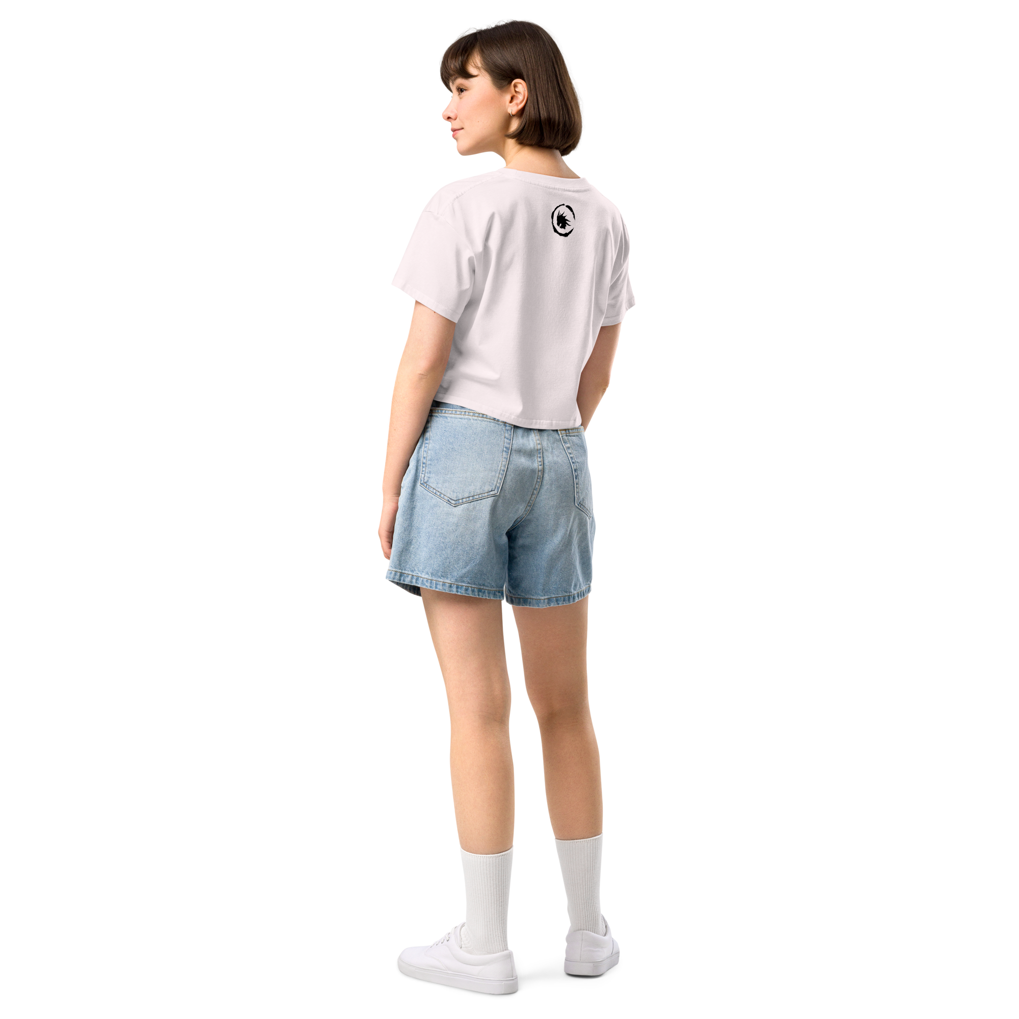 Love is Love Basic Crop Top
