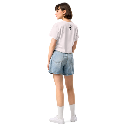 Love is Love Basic Crop Top