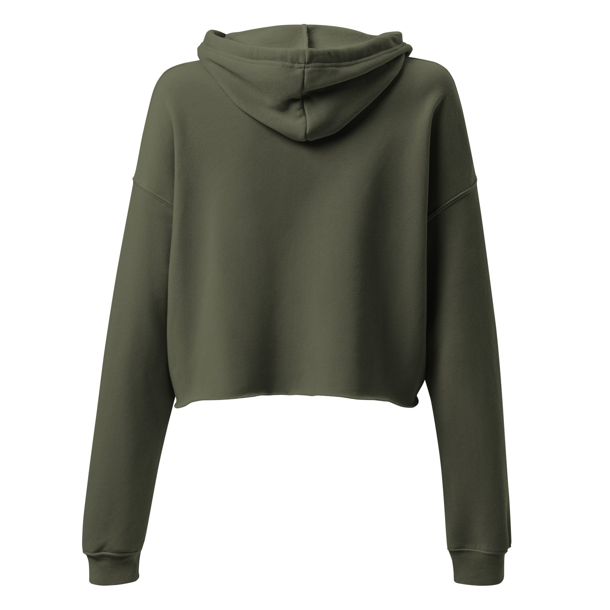 IGS Crop Hoodie Military Green/Storm