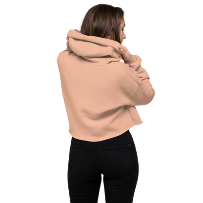 IGS Crop Hoodie Peach