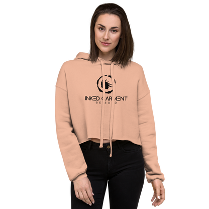 IGS Crop Hoodie Peach