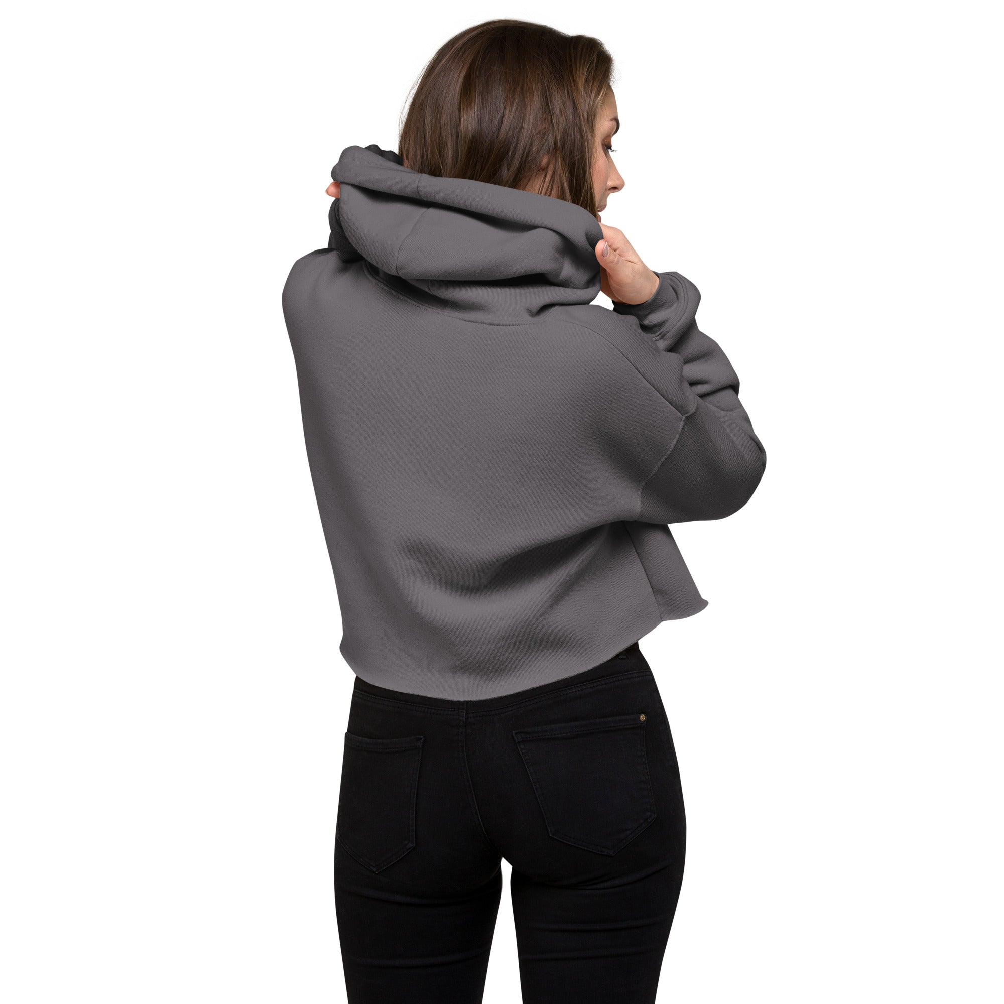 IGS Crop Hoodie Military Green/Storm
