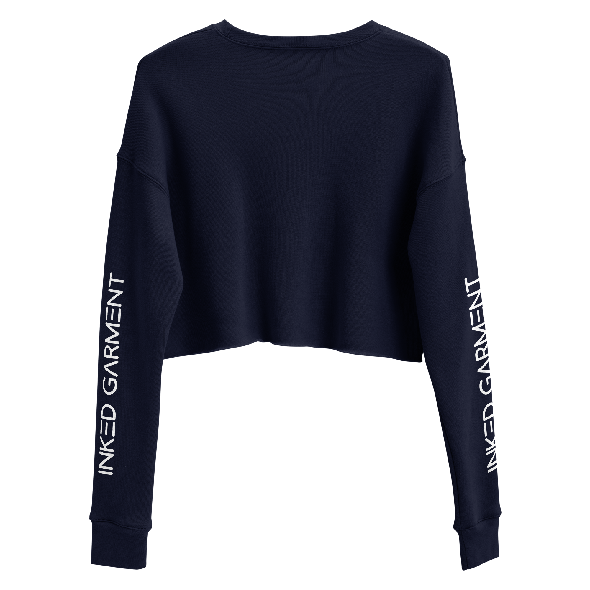 Fierce Essentials Crop Sweatshirt Navy