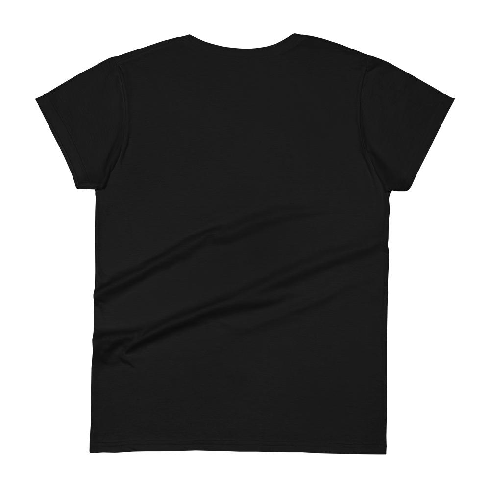 IGS Black Fashion Fit Tee (Front Print)