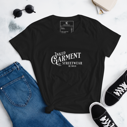 IGS Black Fashion Fit Tee (Front Print)