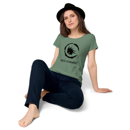Fierce Essentials Round Neck Tee Sage
