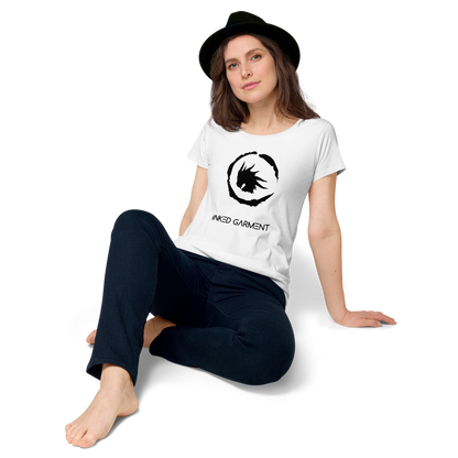 Fierce Essentials Round Neck Tee White
